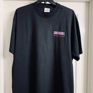 John Michael Montgomery Men's Black Souvenir Shirt, Size XXL
